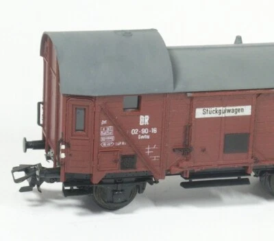 H0 Stückgutwagen Gwhu DR Piko 5/6605-015 KKK TOP ! 2 - Bild 1 von 2