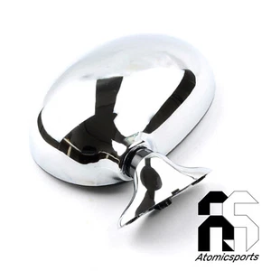 Door Wing -MAZDA -MIATA MIRROR 99 01 02 04 MX5 MK1 Anti-Dazzle Blue Glass Chrome - Picture 1 of 5