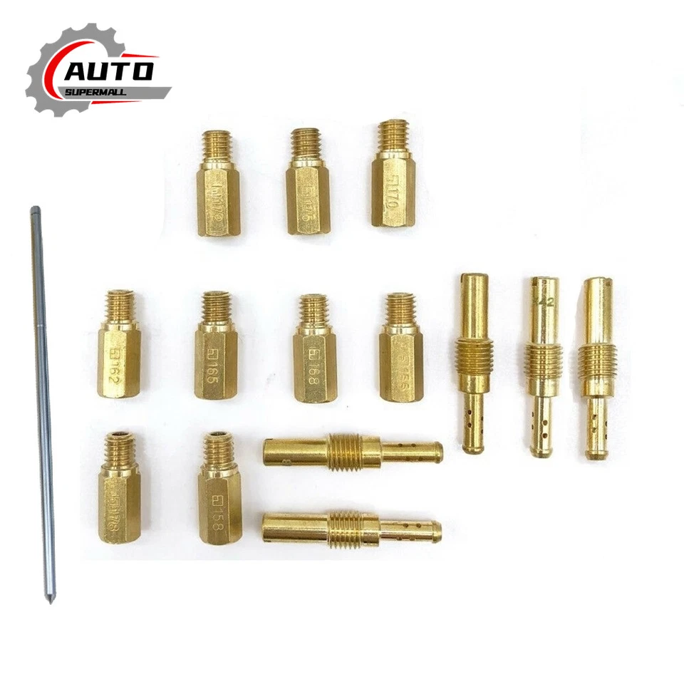 Carburetor Main Jet Kit For Honda Yamaha Kawasaki PWK Keihin OKO CVK PWM Foto 1 de 4