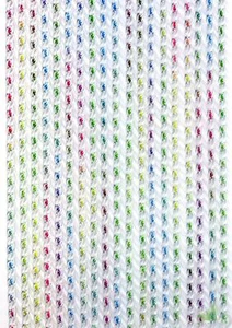 TENDA MOSCHIERA PVC MEDUSA MULTICOLOR 140X240 CM 224 FILI PER PORTA INGRESSO - Foto 1 di 1