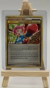 INTERVIEWER'S QUESTIONS 79/95 UNCOMMON Call of Legends 2011 Supporter Pokémon - Picture 1 of 2