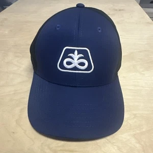 Corteva Agriscience Embroidered Ball Cap Blue SnapBack Trucker Hat - Picture 1 of 5