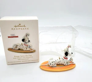Hallmark Pongo Saves the Day 101 Dalmations 2011 Ornament 50th Anniversary - Picture 1 of 6
