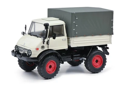 Unimog 406 Pritsche/Plane (00446) - 1:18 - Schuco (450044600) - Bild 1 von 3
