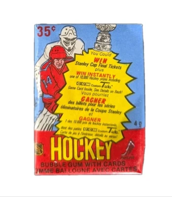 1984/85 OPC O-Pee-Chee Hockey Card Wax Pack Possible Yzerman Rookie - Bild 1 von 2