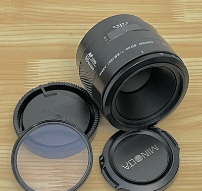 Minolta AF Macro 50mm f/2.8 Lens Early Model Sony Minolta A Mount Maxxum MINTY - Image 1 of 4