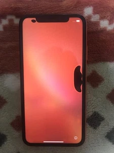 apple iphone xr coral sim free JUNK not working untested parts repair ios phone - Afbeelding 1 van 3