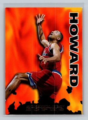 1995-96 Hoops Sizzlin' Sophs No200 Juwan Howard Washington Bullets - Изображение 1 из 2