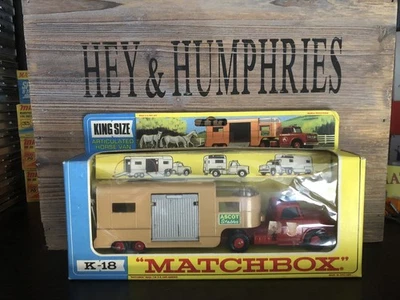 Matchbox King Size K-18A1.First Version 1.First OVP VNM von 1967 - Bild 1 von 4