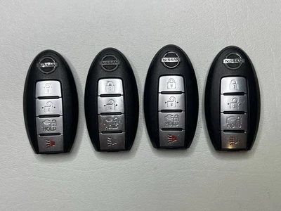 LOTE DE 4 OEM 13-17 NISSAN LEAF MANDO A DISTANCIA LLAVE INTELIGENTE FCC: CWTWB1U840 4BTN PROBADO Foto 1 de 4