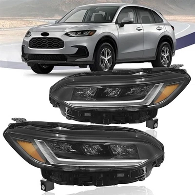 For 2023-2025 Honda HR-V HRV LED Headlight Assembly Driver & Passenger Side Foto 1 de 4