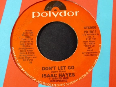 SOUL-ISAAC HAYES-DON'T LET GO-POLYDOR UPTEMPO DANCER - Image 1 of 2