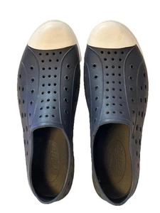 Men’s Crane Size 11/12 Breathable Clog Sneakers Navy Blue NWOTGS - Picture 1 of 10