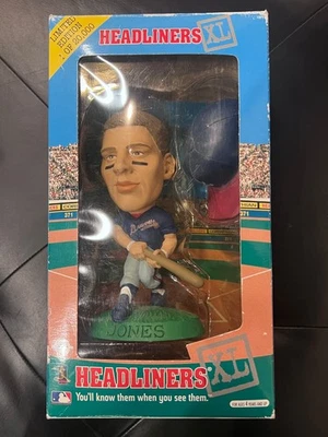 Chipper Jones Corinthian Headliners XL Braves 1998 edición limitada en caja Foto 1 de 3