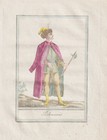 Polska Polen Poland costumes Trachten Kupferstich Tracht engraving 1780 Grasset
