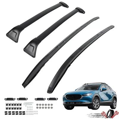 220LBS Roof Racks Cross Bar Side Rail Cargo Carrier For Mazda CX-5 CX5 2017-2025 Foto 1 de 4
