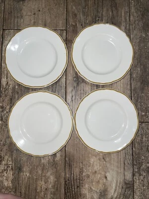 Homer Laughlin Best China Hotel Restaurant Ware 5 1/2"Dessert Bread Plates Lot 4 - Image 1 of 4