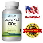 Licorice Root 1000Mg Respiratory Health 120 Capsules   Non Gmo Gluten Free