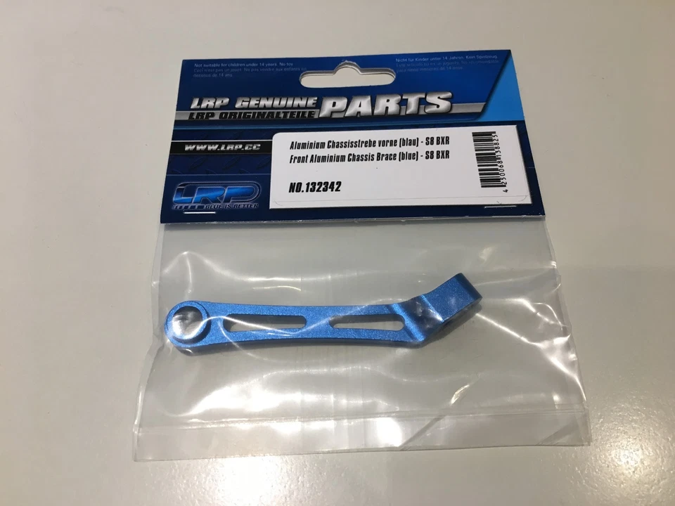 LRP Aluminium Chassisstrebe vorne #132342 für S8 BXR - Bild 1 von 1