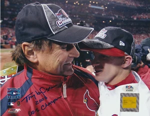 TONY LARUSSA  ST. LOUIS CARDINALS  2006 WS CHAMPS  PSA AUTHENTICATED SIGNED 8x10 - Picture 1 of 1