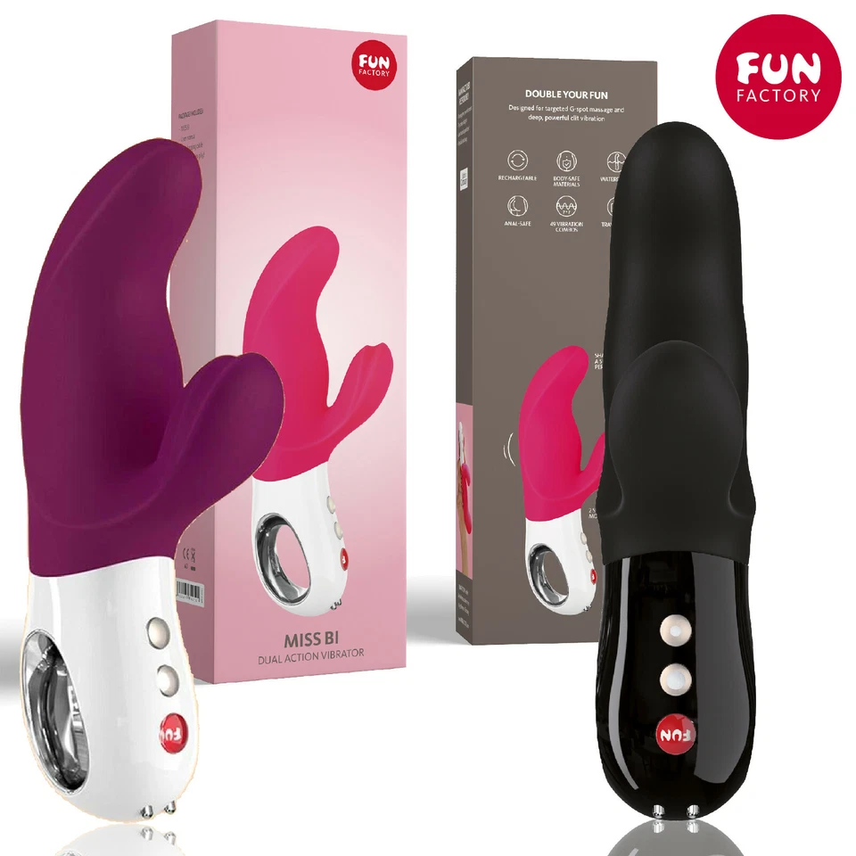 Fun Factory Miss Bi Dual Rabbit Massager Punto P G Spot Vibrator Vibratore Donna - Bild 1 von 1