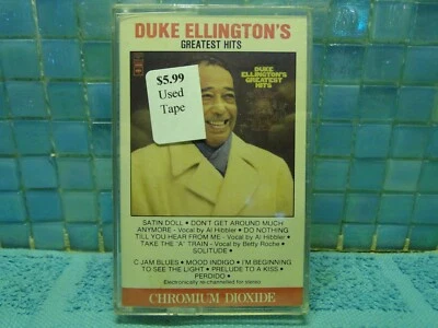 Duke Ellington Greatest Hits Cassette Tape TESTED IMPORT -EXTRA TAPES SHIP FREE - Image 1 of 3