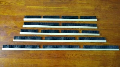 Cepillos limpiadores de semillas y granos Crippen (rascadores barredores) (5 tamaños diferentes) Foto 1 de 3