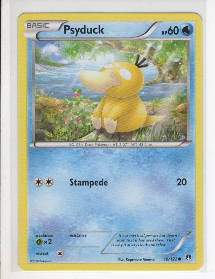 PSYDUCK BREAKPOINT SET POKEMON CARD 16/122 LP - Image 1 of 1