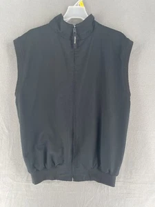 Vintage Slazenger Men’s Reversible Vest Medium XL Full Zip Mock Neck Sleeveless - Picture 1 of 12