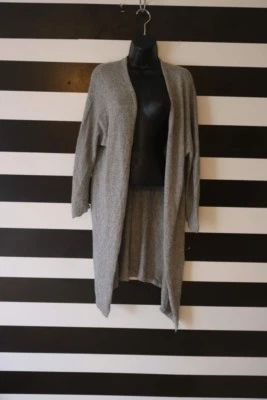 Brandy Melville Women's Long Open Front Cardigan Gray - Image 1 of 4