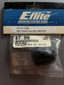 E-FLITE EFLH1162B = MAIN BLADE GRIP SET, 3 BB : BCP (NEW) - Picture 1 of 2