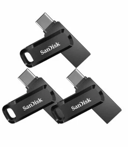 SanDisk Ultra Dual Drive Go 32GB 64GB 128GB 256GB USB TYPE-C Flash Drive lot UK - Picture 1 of 15