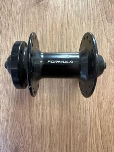 Retro Used Formula Black Front Hub 100mm for Disc Brake, 32H - Good Condition - Picture 1 of 5