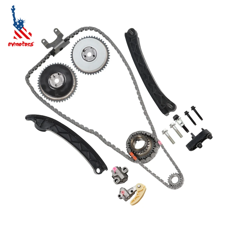 For Buick GMC Cadillac ATS Chevy Colorado 2.0L 2.5L Timing Chain Kit & VVT Gears - Image 1 of 4