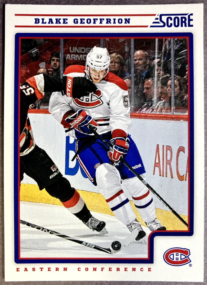2012-13 Score #261 Blake Geoffrion Montreal Canadiens - Image 1 of 1