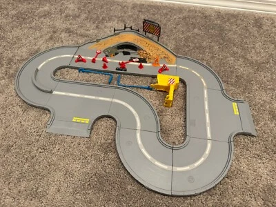 Preowned 90’s Hot Wheels World Road Construction Playset, City Road Track Set #2 - Image 1 of 4