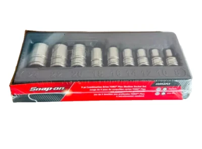 NEW Snap-on™ 9-pc 3/8" 1/2" Drive TORX Plus® Shallow Socket Set 209FLEPLY - image 1 of 4