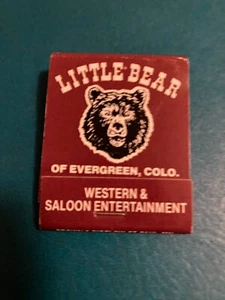 Matchbook: Little Bear Western Saloon & Pizza Evergreen, CO - 20 Strike Unstruck - Picture 1 of 5