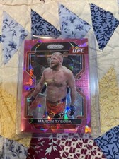Marcin Tybura 2022 Pink Ice Prizm Card