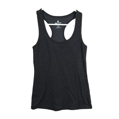 Camiseta sin mangas 90 Degree by Reflex para mujer pequeña gris espalda deportiva entrenamiento ropa deportiva Foto 1 de 4