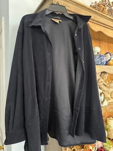 Casual Corner Annex Stretch Women's Black Blouse Shirt Top - Picture 1 of 7
