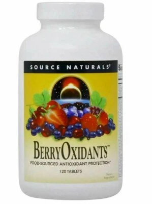 Source Naturals Berry Oxidants™ con ((100 mg de resveratrol)) 120 pestañas Foto 1 de 3