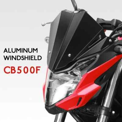 Motorcycle Windscreen Windshield Shield Deflector For HONDA CB500F 2019-2020 Foto 1 de 4