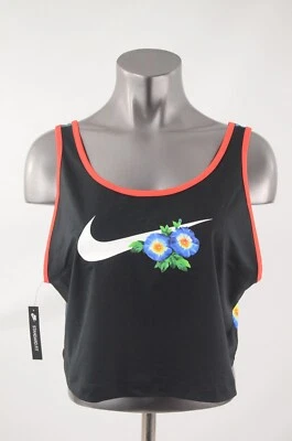 Camiseta sin mangas recortada estampada tropical Nike Hyper Femme para mujer varias tallas CJ5005 010 Foto 1 de 4