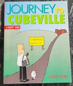 JOURNEY TO CUBEVILLE A DILBERT BOOK BY SCOTT ADAMS 1998 - Picture 1 of 2