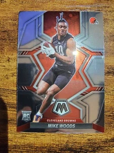 2022 Panini Mosaic NFL Football MIKE WOOD Rookie RC - Picture 1 of 2