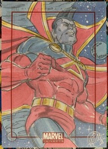Marvel Universe 2011 SketchaFEX ￼Sketch Card Gladiator Artist: Mitch Ballard