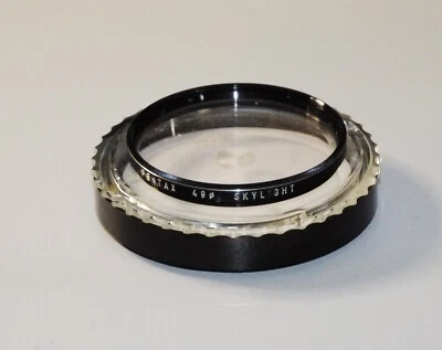 Pentax 49mm Skylight Filter In Hoya Plastic Case. Made In Japan. Exc. - Image 1 of 2