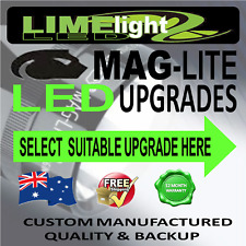 MAGLITE UPGRADE LED CONVERSION MODIFICATION BULB GLOBE FLASHLIGHT TORCH 2400LM