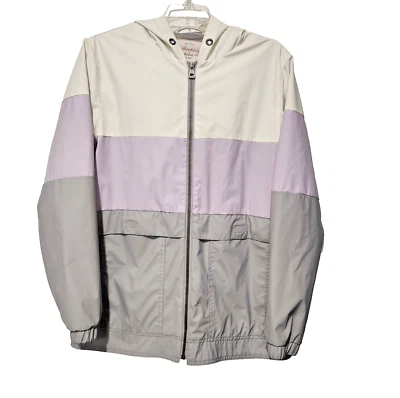 Weatherproof Womans Jacket Windbreaker Lavender Gray  Sz Small Vintage READ - Image 1 of 4